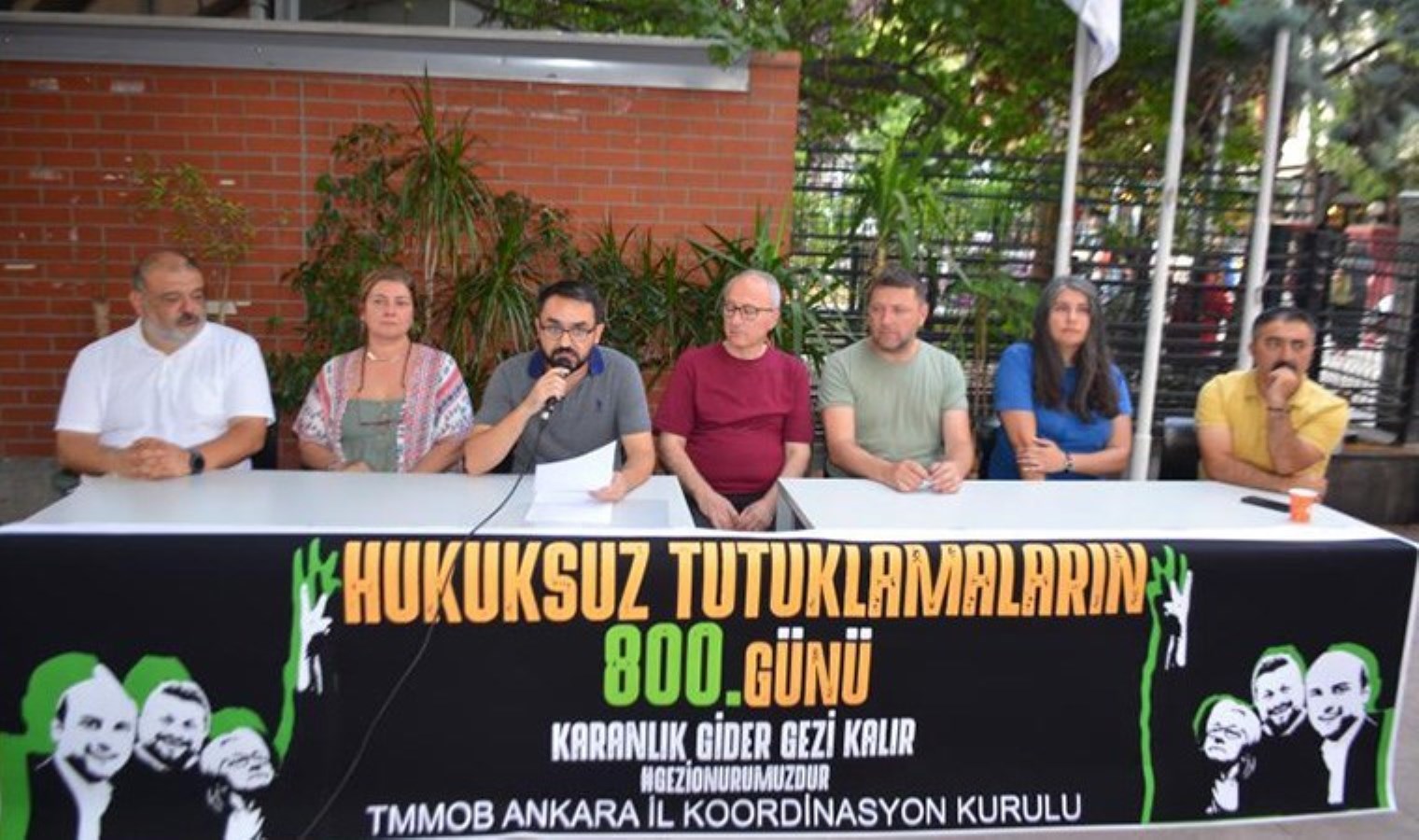 Gezi davası… TMMOB: ‘Hukuksuz tutuklama kararının üzerinden 800 gün geçti’