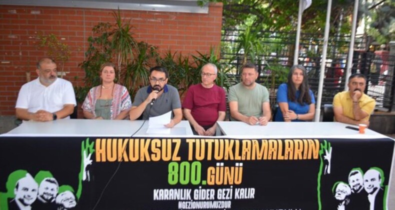 Gezi Davası tutuklularının 800. gününde… TMMOB: ‘Tüm arkadaşlarımıza özgürlük istiyoruz’