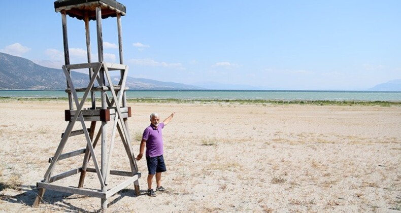 Günden güne yok oldu: Eğirdir Gölü 74 yılda 12,8 metre çekildi