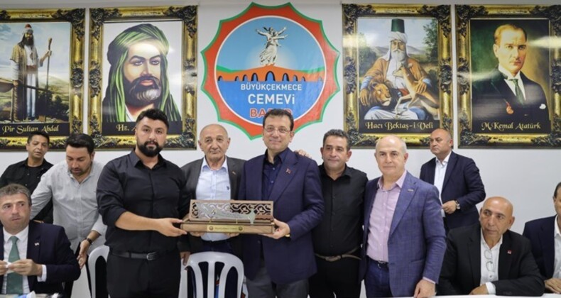 İmamoğlu’ndan Cemevi ziyareti: ‘Alevi yurttaşlarımız bu toprakların çimentosu’