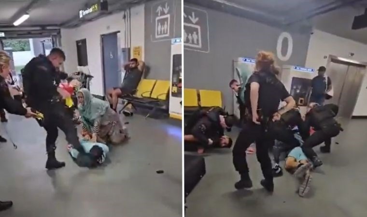 İngiltere’de polisin yerde yatan kişinin yüzünü ve kafasını tekmelemesi tepki çekti