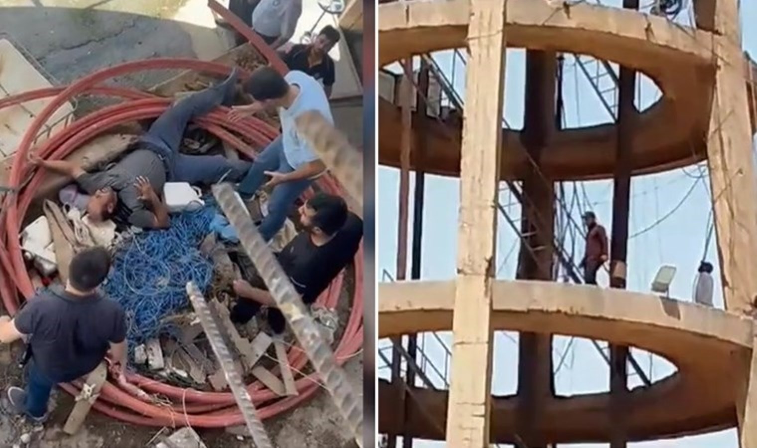 İşten çıkarılan işçilerden su kalesinde eylem!