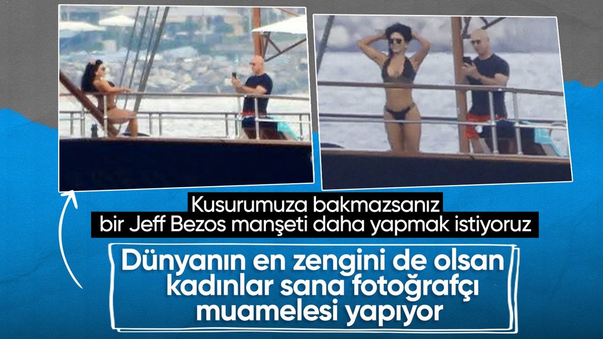 Jeff Bezos’un nişanlısının fotoğraflarını çektiği anlar yeniden gündemde