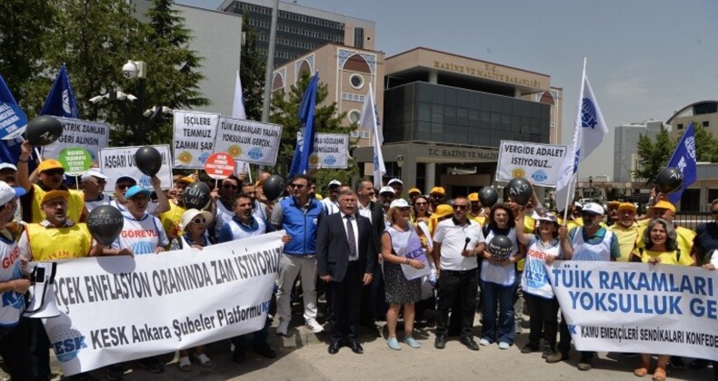 KESK Eş Genel Başkanı Ayfer Koçak: ‘TÜİK hepimizle dalga geçmiştir’