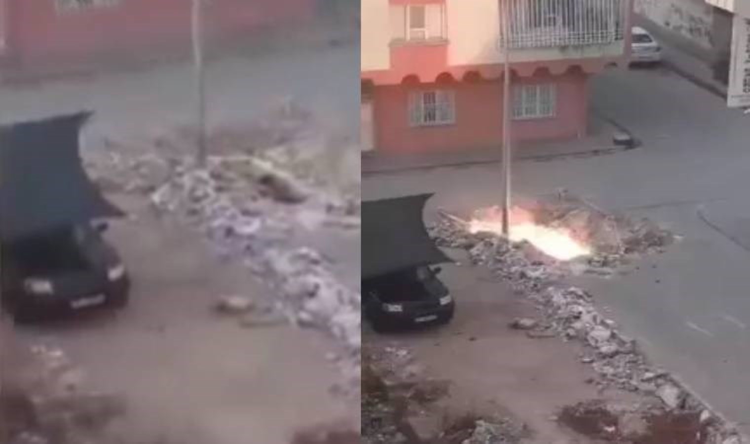 Kızıltepe’de facianın eşiğinden dönüldü: Yeraltına indirilen elektrik hattında patlama