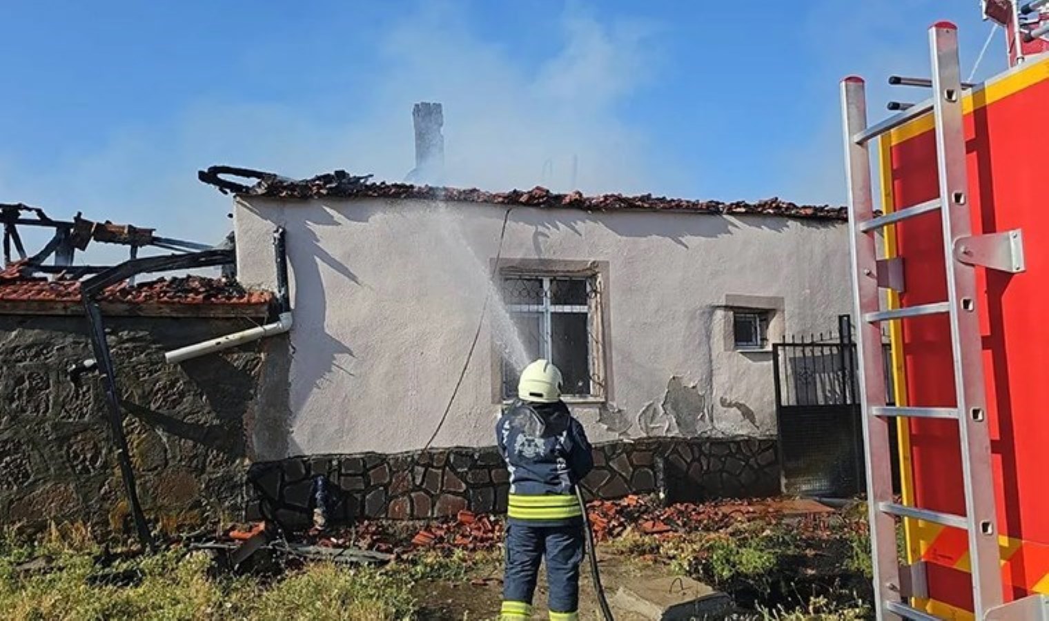 Konya’da yangın faciası: Anne ve oğlu hayatını kaybetti