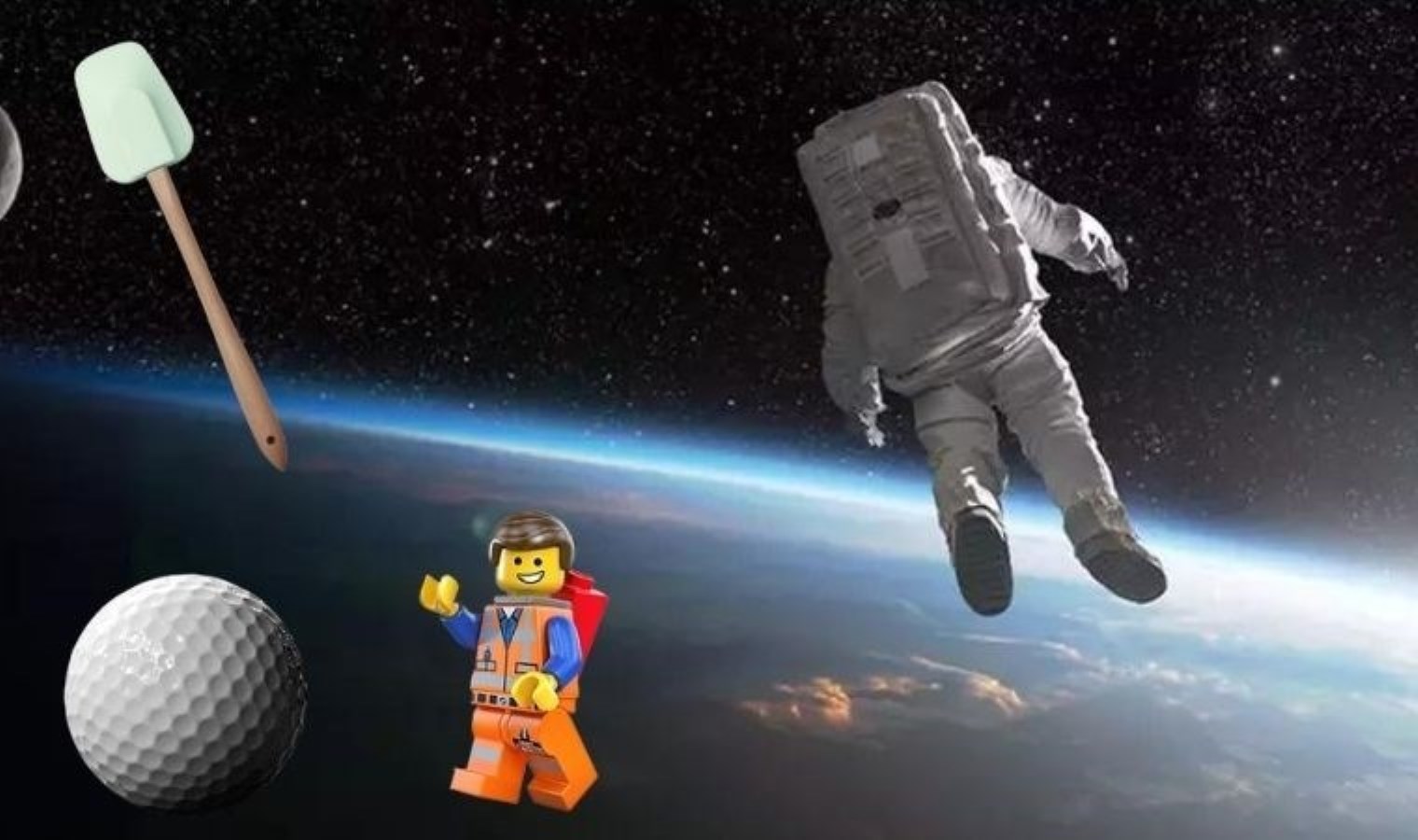 Legodan, spatulaya… Astronotlar tarafından uzayda bırakılan 7 tuhaf nesne