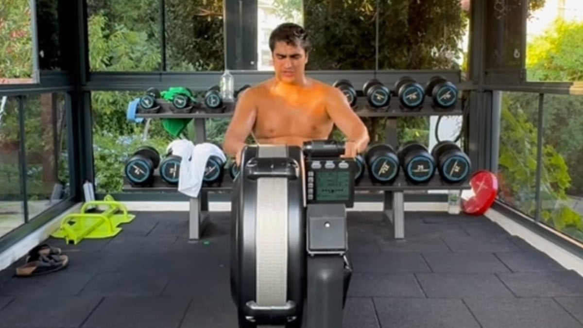 Oyuncu Mert Ramazan Demir’den spor paylaşımı: “Ne halim varsa gördüm”