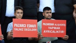 Pazarcılar eylem yaptı: Belediye ve zincir marketleri suçladılar