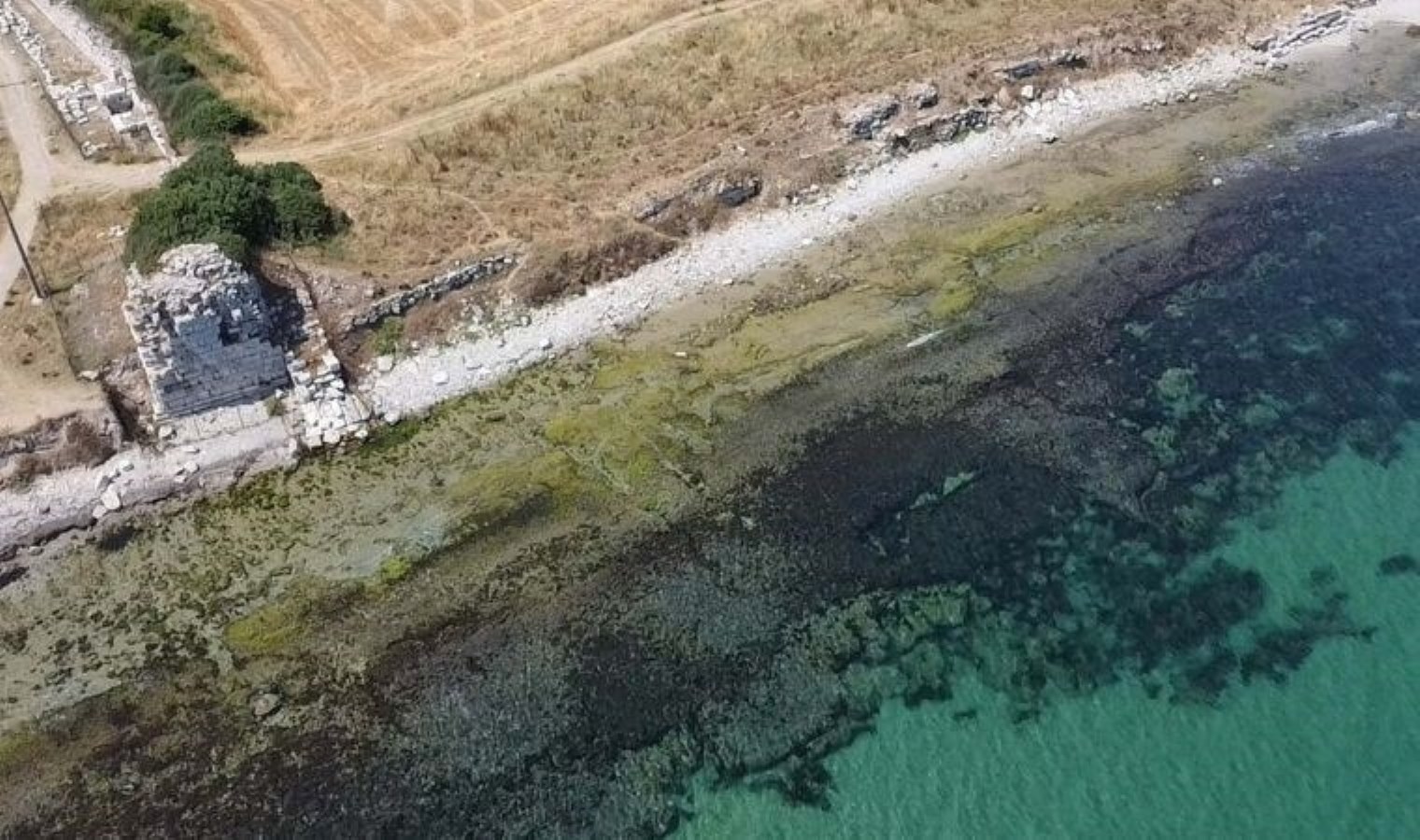 Roma dönemine ait Parion Antik Kenti’nin 2’nci antik limanı bulundu