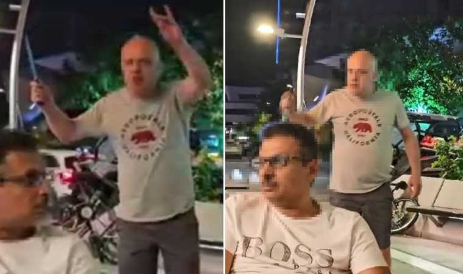 Sarıyer’de bıçakla yabancı uyruklu iş insanlarını tehdit eden şüpheli gözaltına alındı