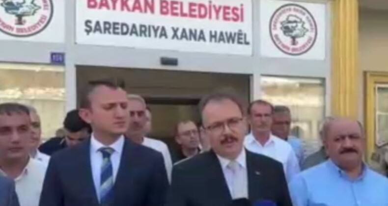 Siirt Baykan Belediye Başkanı Erdem’in evinin olduğu bölgeye tüfekle ateş açıldı: 2 gözaltı