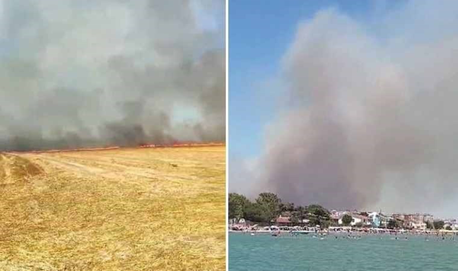 Silivri’de otluk alanda başlayan yangın büyüdü: Müdahaleler sürüyor