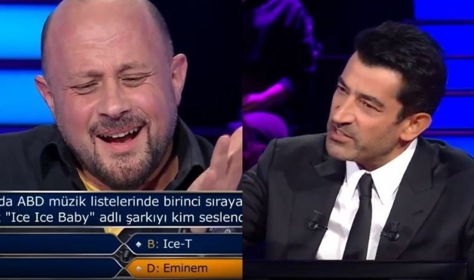 Susmayan yarışmacı Kenan İmirzalıoğlu’nu şaşırttı: ‘Makineli tüfek gibisin’