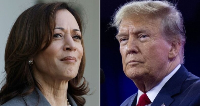 Trump, Harris’i hedef aldı: ABD’yi yok edecek radikal solcu bir deli