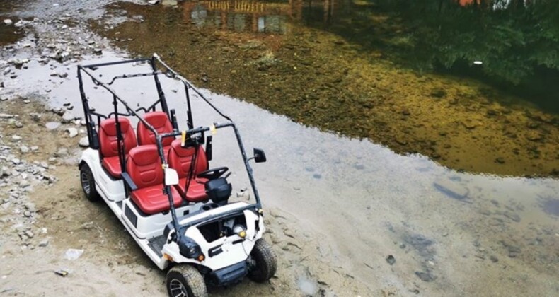 Uzungöl’de ticari amaçla kiralanan ATV ve golf araçları toplatıldı