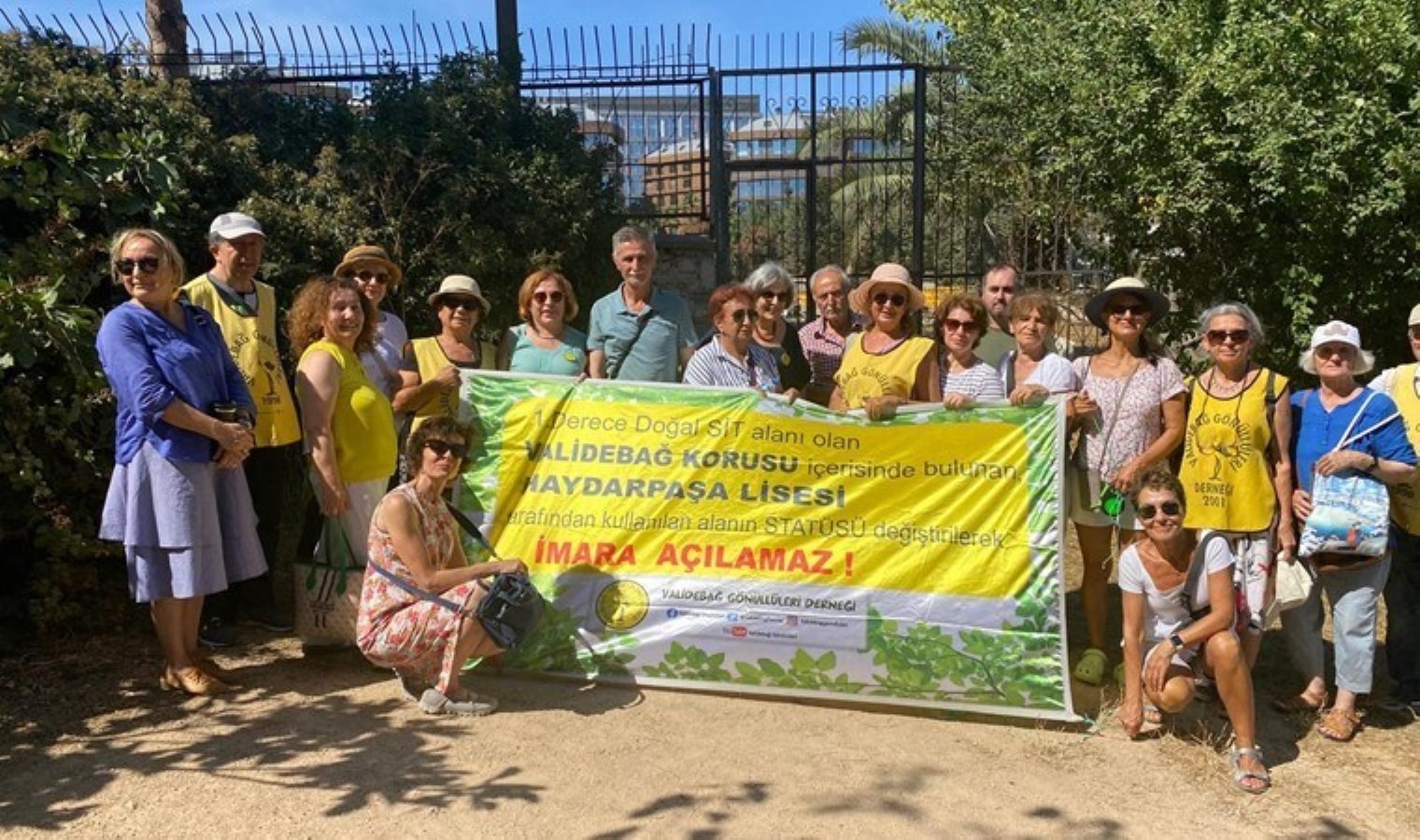 Validebağ Gönüllüleri’nden Haydarpaşa Lisesi projesine tepki