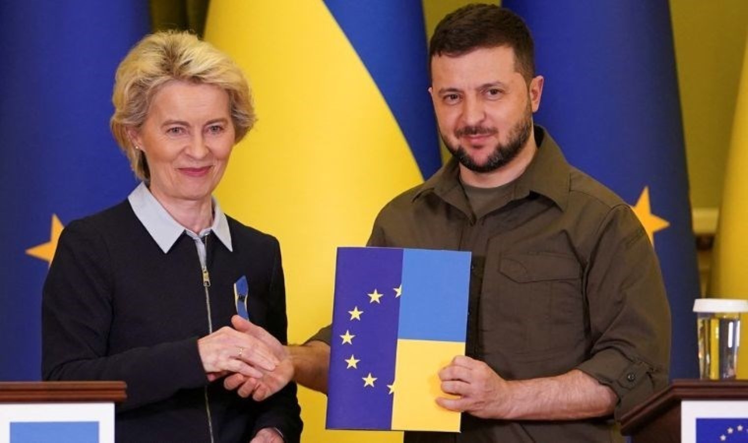 AB Komisyonu Başkanı’ndan Ukrayna’ya 108 Milyar Avro Destek Vurgusu