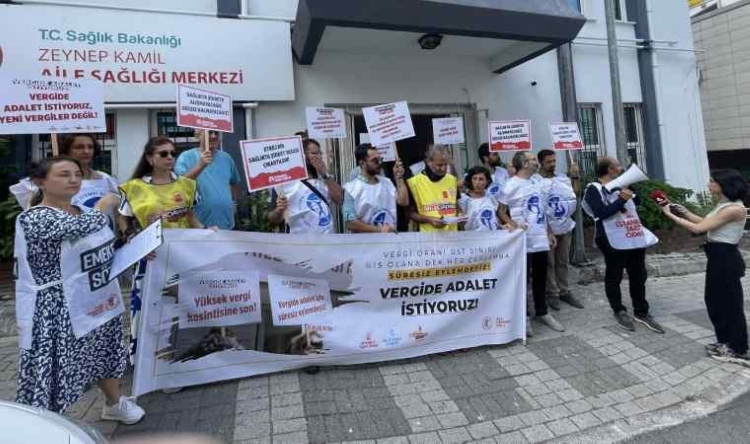 Ankara’da Vergide Adalet Talebi ve Eylemler