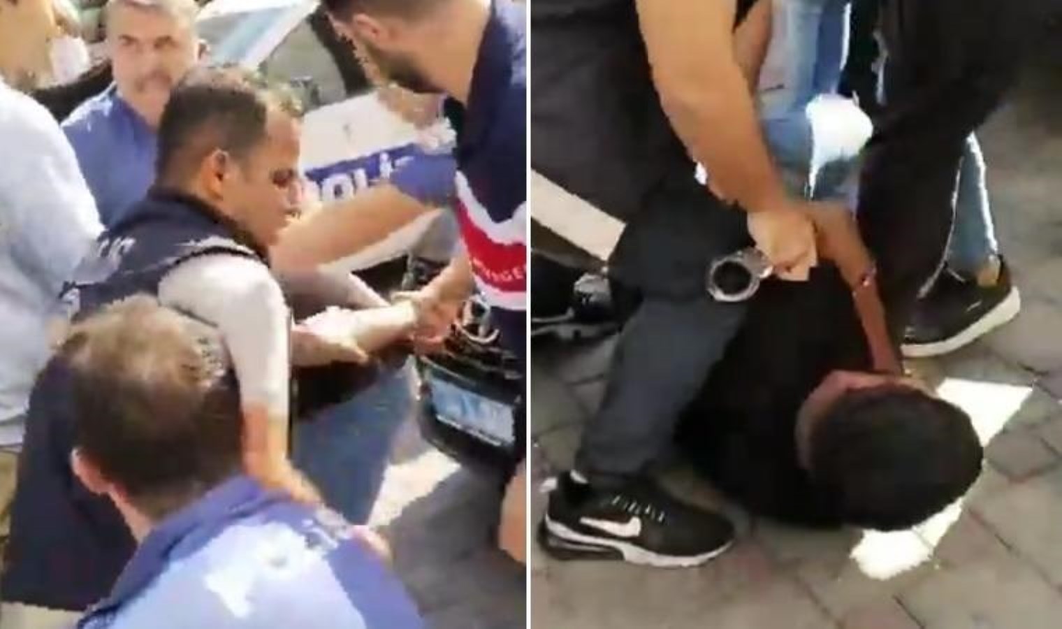 CarrefourSA depo işçilerine polis müdahalesi