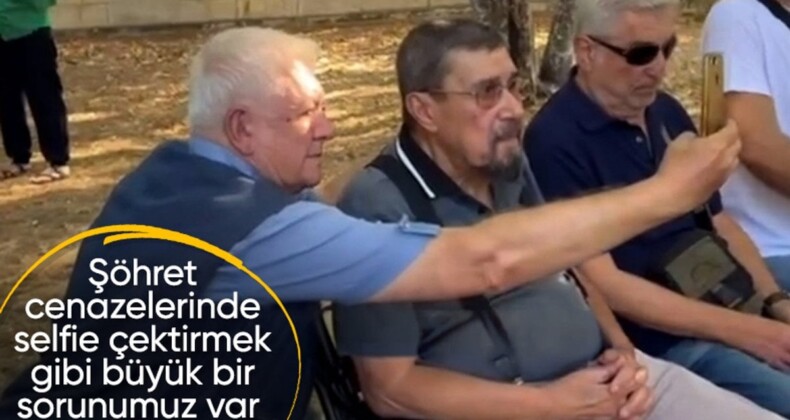 Cihat Tamer oğlunu kaybetti, cenazeye fotoğraf çektirmek isteyenler damga vurdu