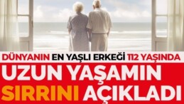 Dünyanın ‘en yaşlı’ adamı 112 yaşında: ‘Uzun yaşamanın sırrı…’