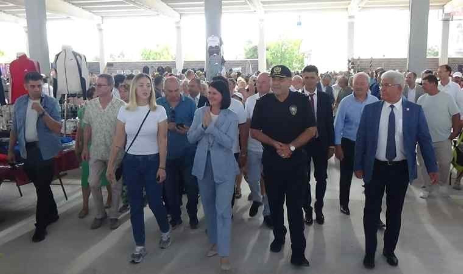 Edirne’deki 1. Murat Mahallesi Semt Pazarı Yeniden Açıldı