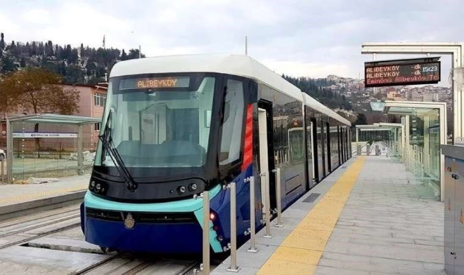 Eminönü-Alibeyköy Tramvay Hattı’nın bir bölümünde seferler yapılamıyor