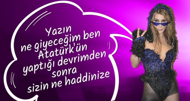 Hande Yener’den Kadın Giyimi Üzerine Sert Açıklamalar