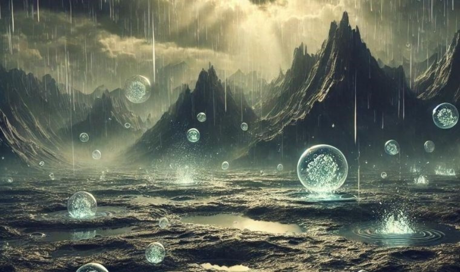 Hayatın sırrı yağmurda bilinmeyen olabilir: Evrimin gizemi çözülüyor