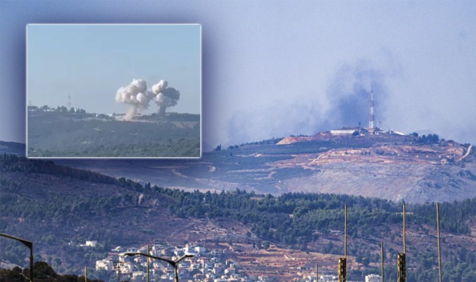 Hizbullah, İsrail’e ait hava üssünü vurdu