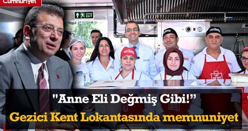 İBB’nin Gezici Kent Lokantası Projesi: Mecidiyeköy’de Sağlıklı Yemekler