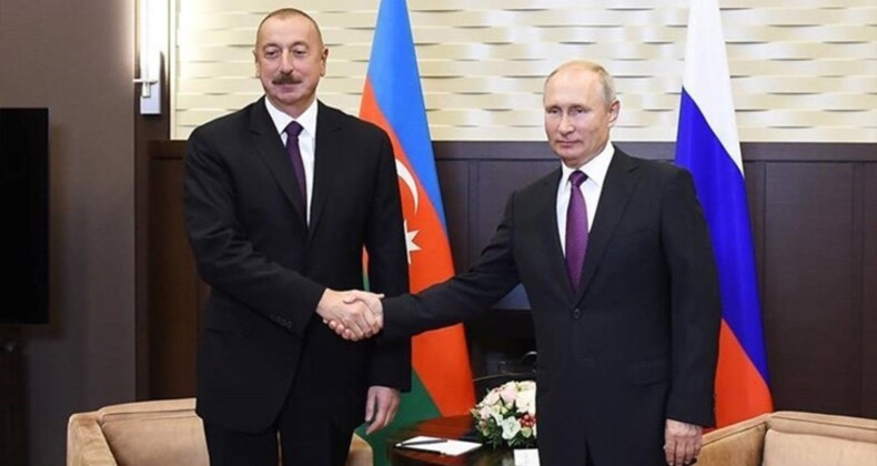 İlham Aliyev Putin’i kendi konutunda ağırladı