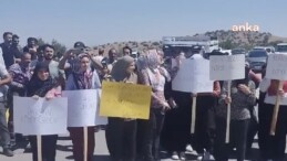 İliç’te işten çıkartılan emekçilerden protesto: ‘Siyanürsüz topraklarımızı geri ver’