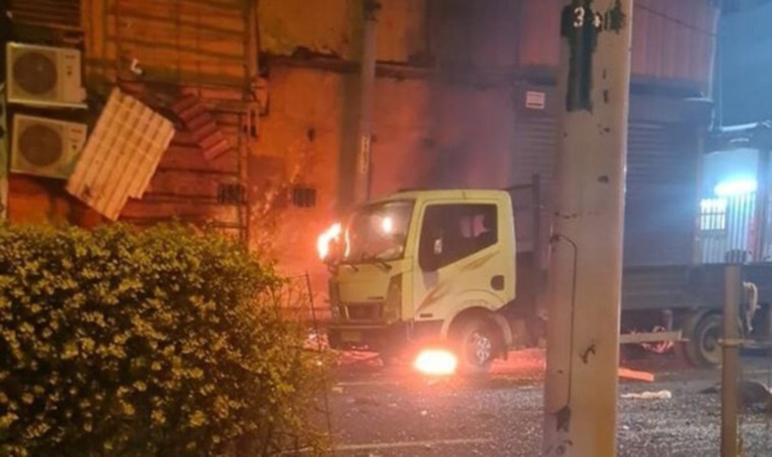 İsrail’in başşehri Tel Aviv’de meydana gelen patlamada 1 kişi öldü