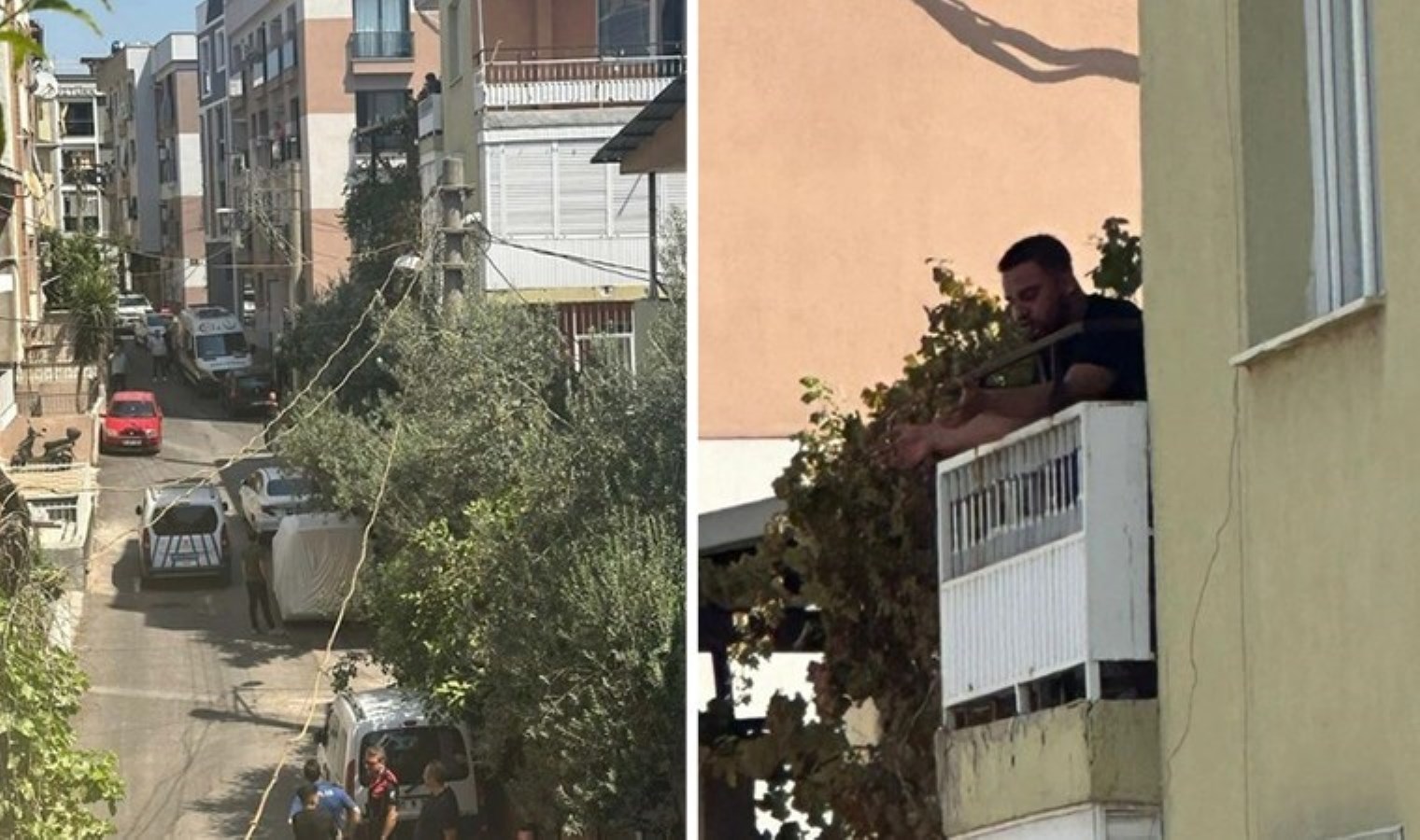 İzmir’de dehşet anları: Pompalı tüfekle rastgele ateş açıp, ardından intihar etti!