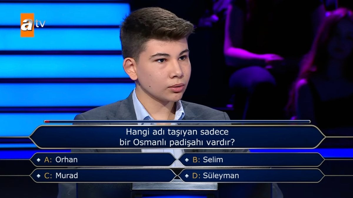 Kim Milyoner Olmak İster’e katılan 16 yaşındaki şirket sahibi yarışmacı