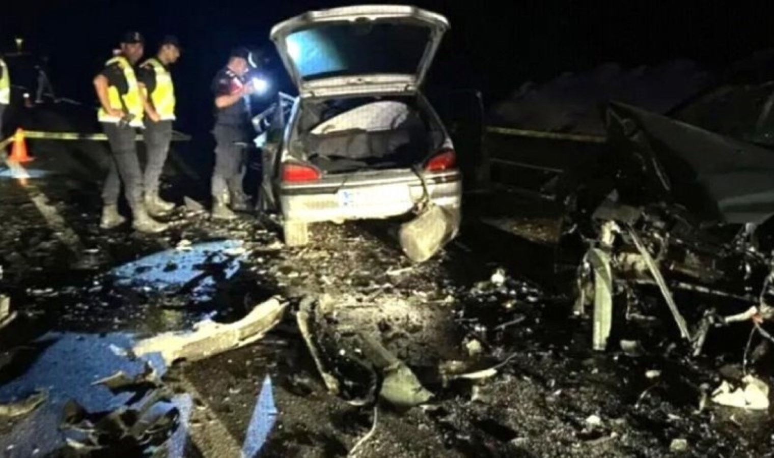 Kütahya’nın Tavşanlı İlçesinde Düğün Sonrası Trafik Kazası