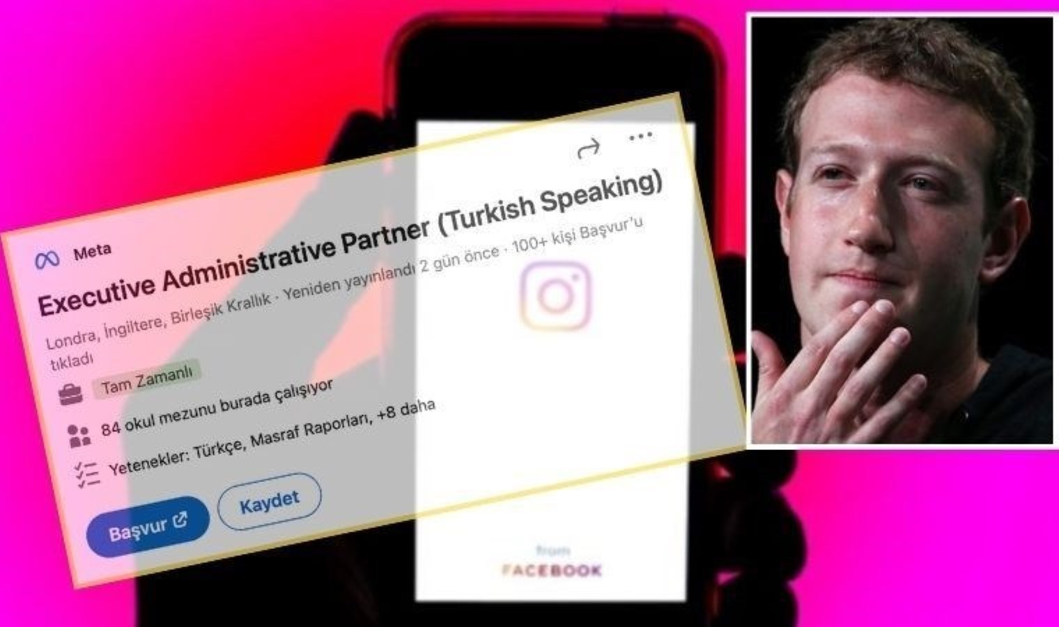 Meta’dan Instagram Erişimi ve Yeni Yönetici İlanı