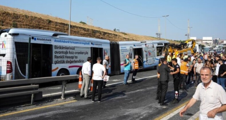 Metrobüs kazasına ilişkin ön rapor hazırlandı