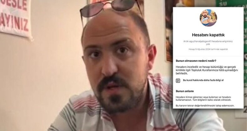 Oğuzhan Alpdoğan’ın Instagram Hesabı Kapatıldı