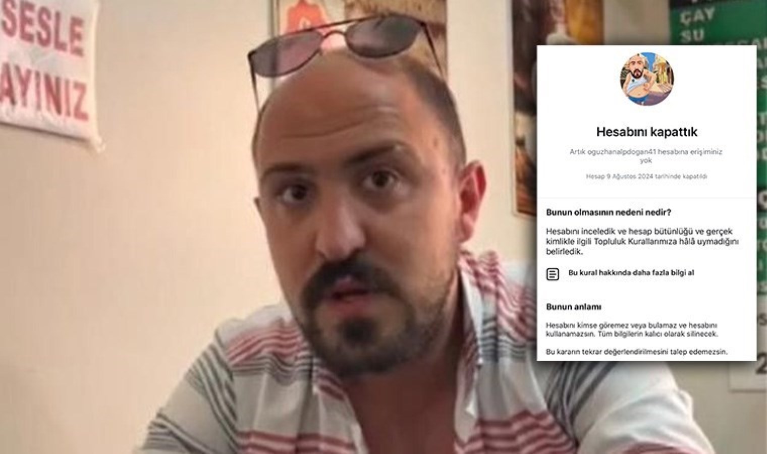 Oğuzhan Alpdoğan’ın Instagram Hesabı Kapatıldı