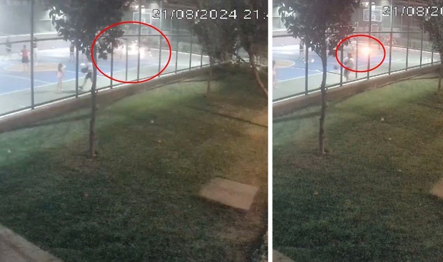 Sitede oynayan çocukların üzerine ‘rahatsızlık veriyorlar’ diye torpil attı!