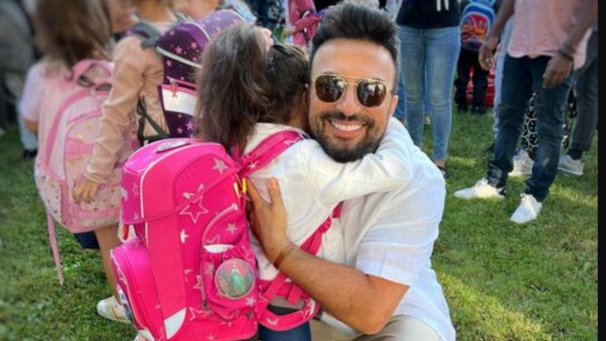 Süperstar Tarkan’ın keyifli günü! Kızı Liya’nın birinci okul gününü paylaştı