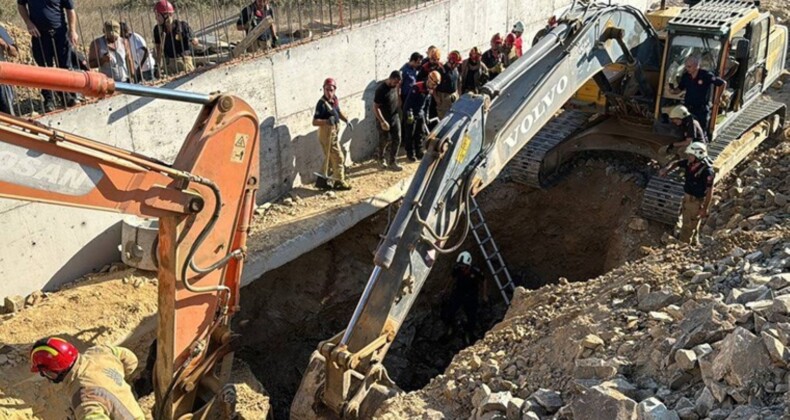 Tepeören’de İnşaat Alanında Göçük: İki İşçi Göçük Altında