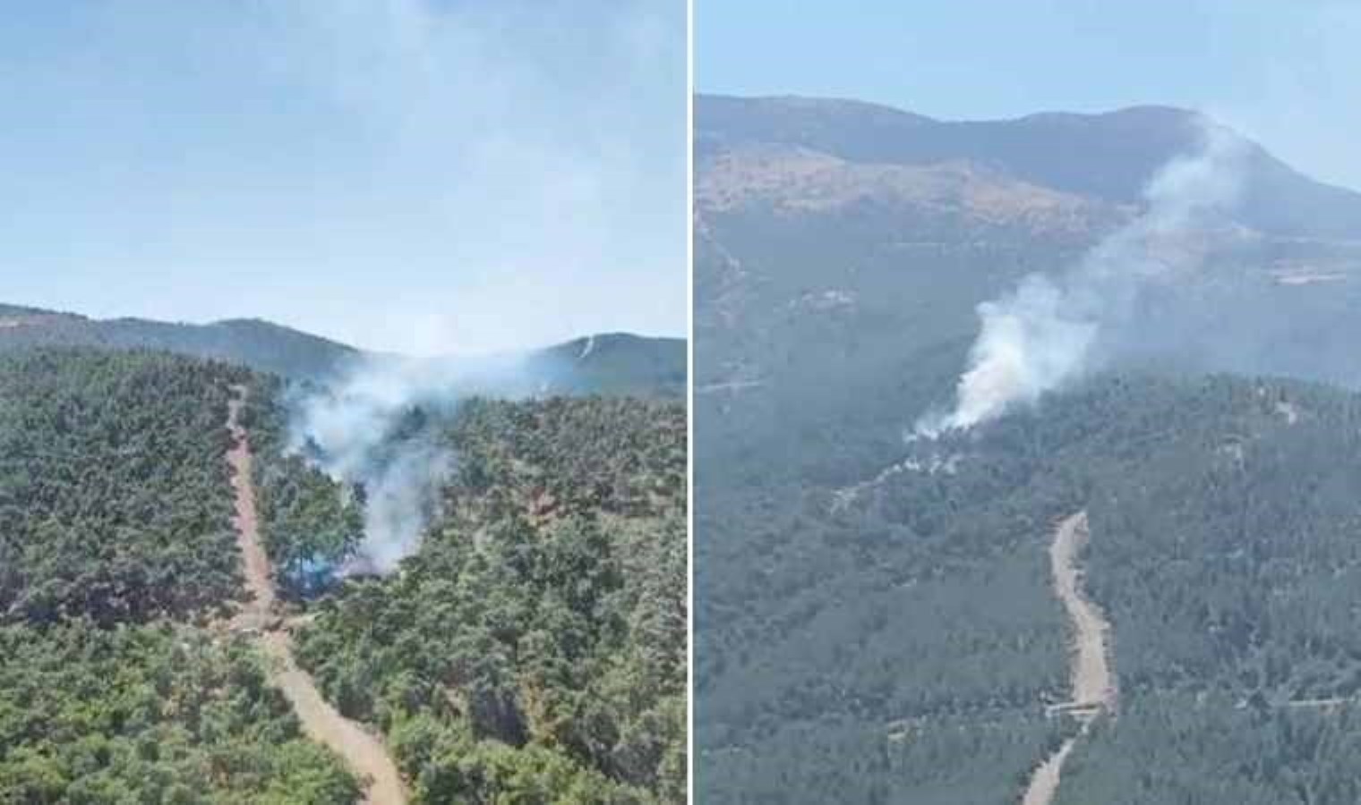 Uncubözköy Mahallesi’nde Orman Yangını Kontrol Altına Alındı