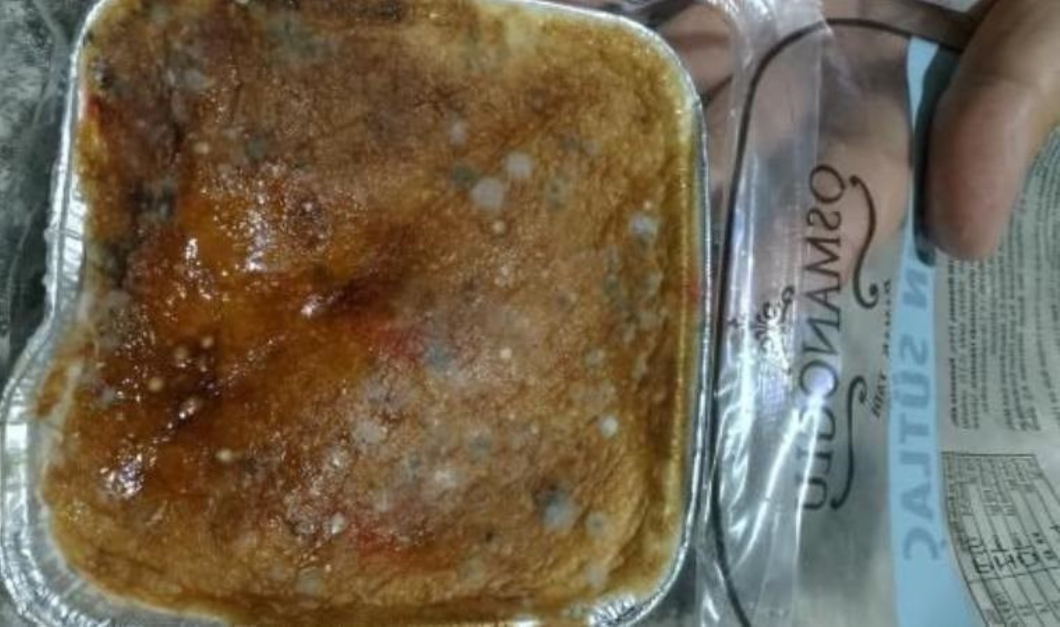 Ünlü market zinciri BİM’den aldığı sütlaç küflü çıktı