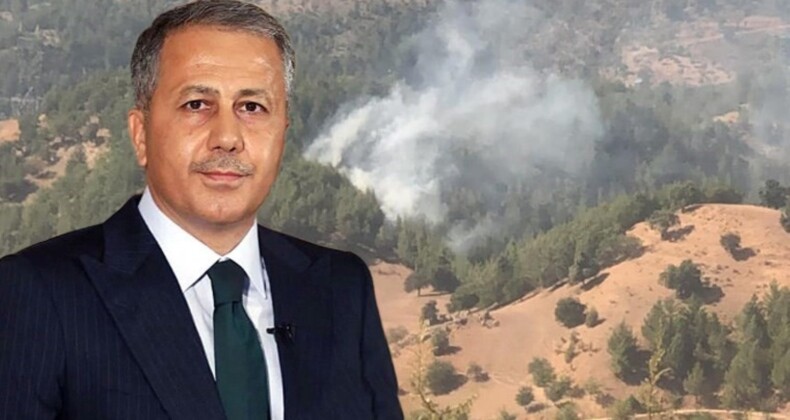 Yangına müdahale eden helikopter kırıma uğradı: Ali Yerlikaya’dan açıklama geldi