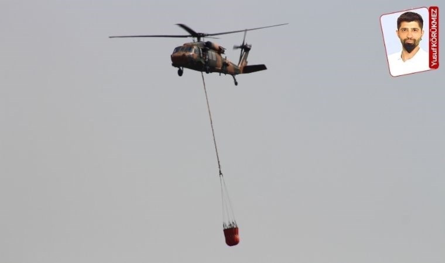 Yangınlara havadan müdahale işini alan firmanın yakıt parasını yeniden ödemediği tezi