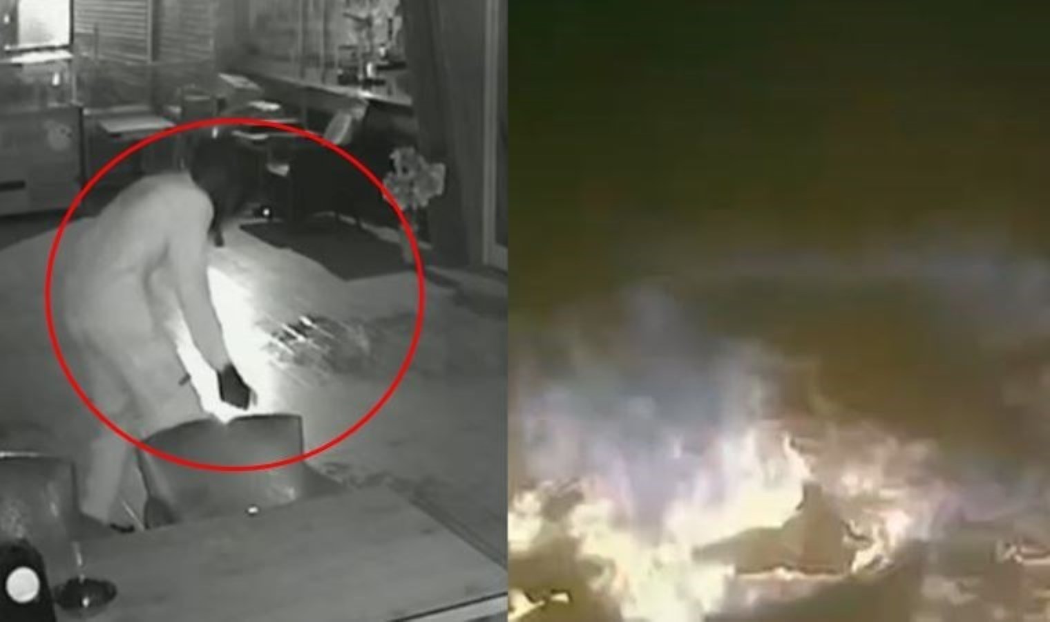 10 milyon dolar haraç ödemeyi reddettiği iddiasıyla kafesi kundaklandı: O anlar kamerada!